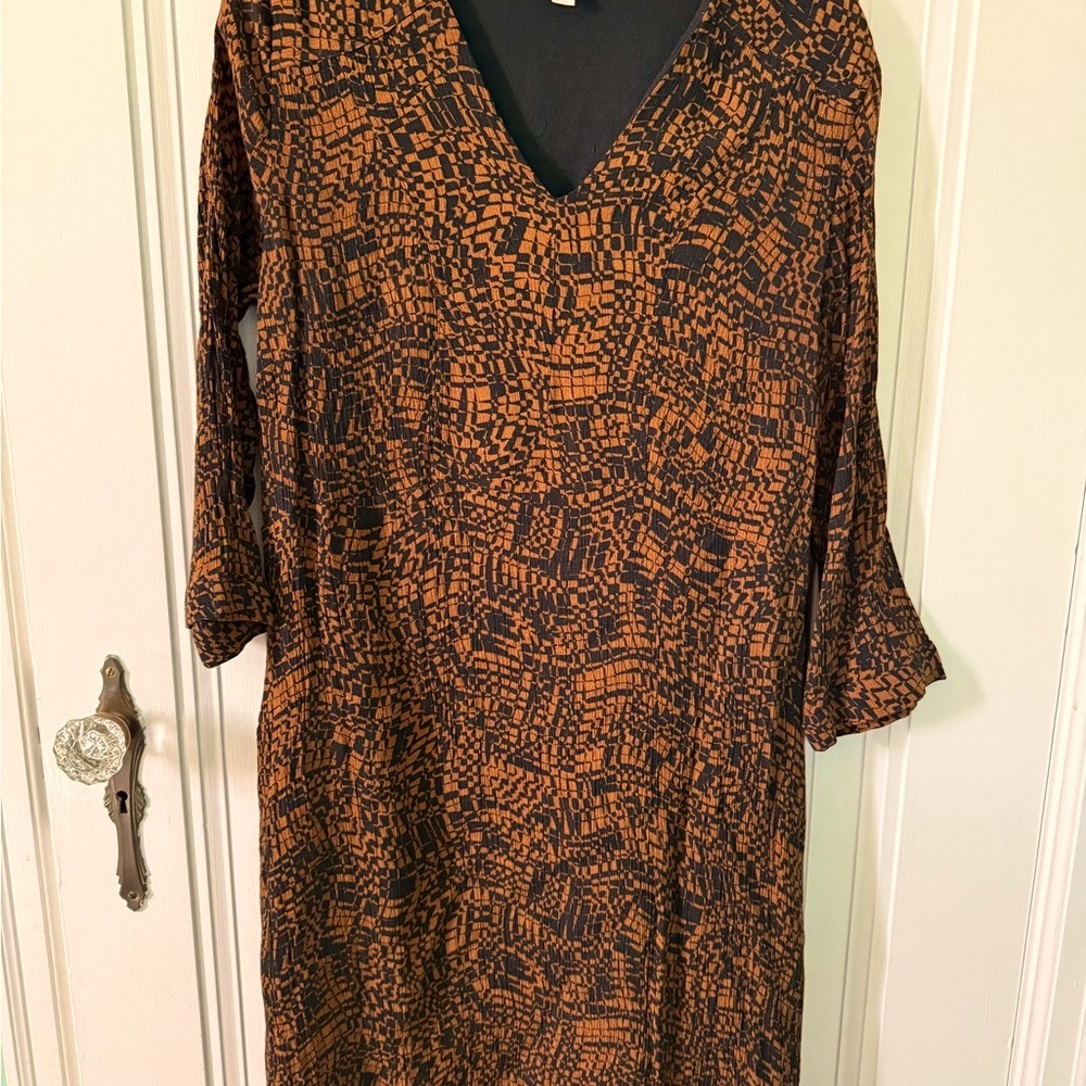 Garnet Hill Crepe Dress with pockets